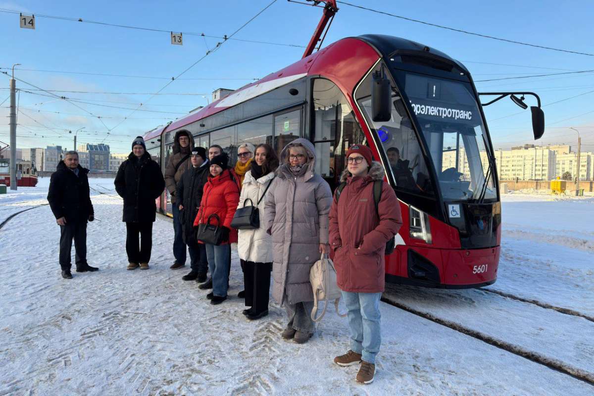 Студенты СПбПУ разработают цифровые модели для оптимизации работы петербургского электротранспорта